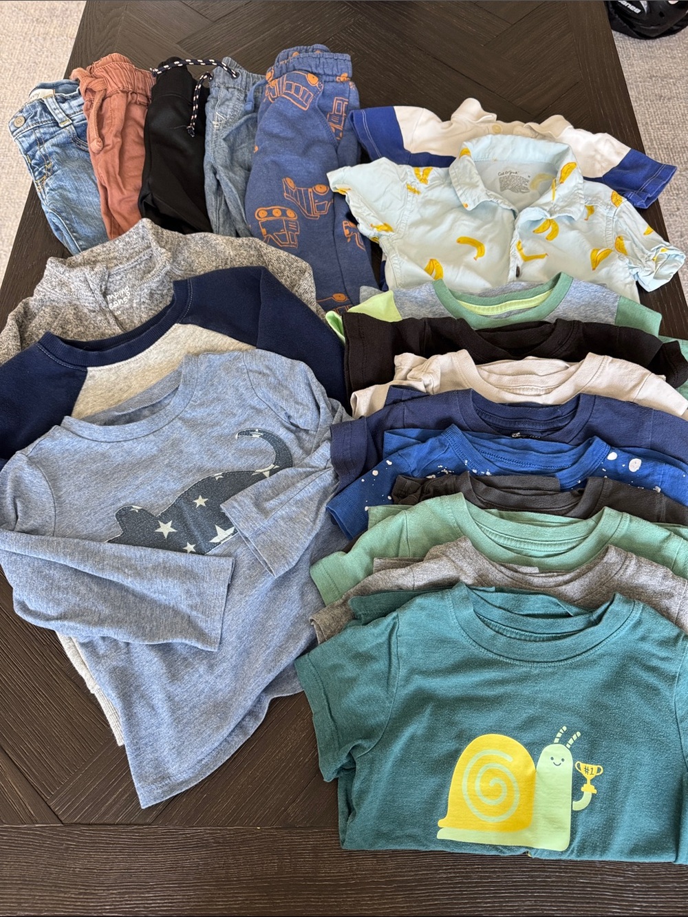 Toddler Boy Clothes Bundle 2T Gap Nike Crewcuts Cat & Jack 19 Piece Fall School - Picture 9 of 9